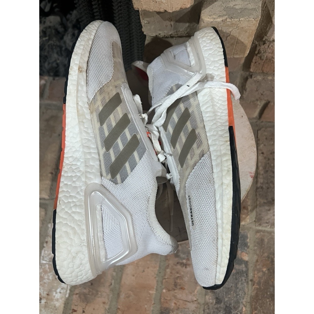 adidas Ultraboost 20 Women's 9 Grey Coral EG0719 Running Shoes Boost 2020 - Picture 5 of 8